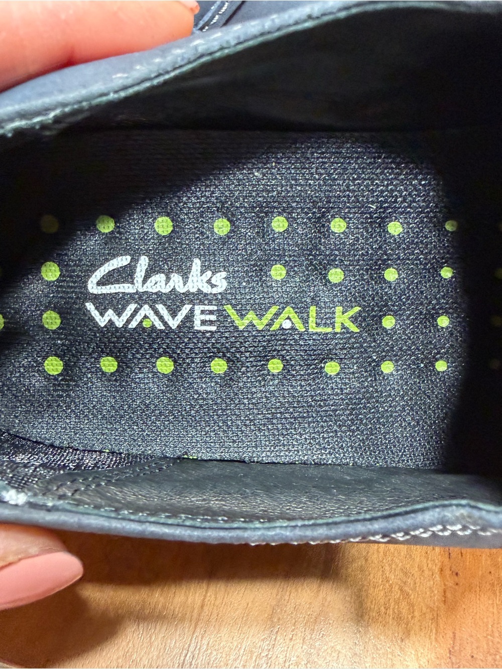 Clarks Minimalist Wave Walk Navy‎ Leather Comfort Loafers 2010s (VGUC) - Picture 9 of 11